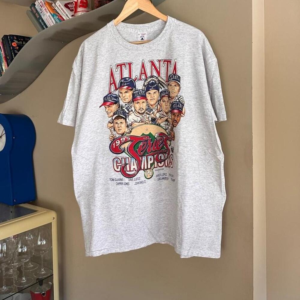 Vintage 1995 Atlanta Braves World Series Champions Shirt